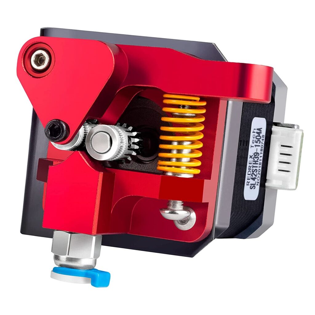 Dual geared extruder